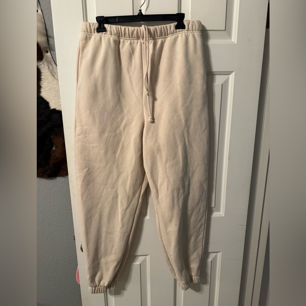 Gianni Bini Tan Jogger Sweatpants